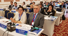 28 September 2019 National Assembly Deputy Speaker Gordana Comic and MP Dr Milorad Mijatovic at the International Seminar